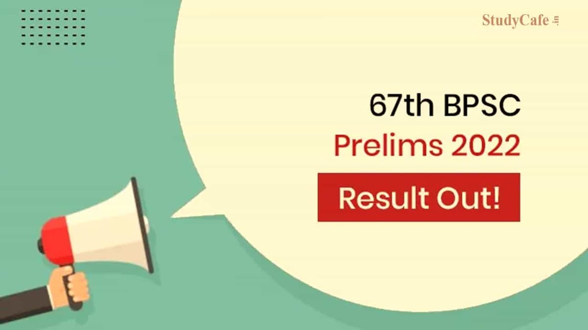 BPSC 67th Prelims Result 2022 and Answer Key Out; Check Details