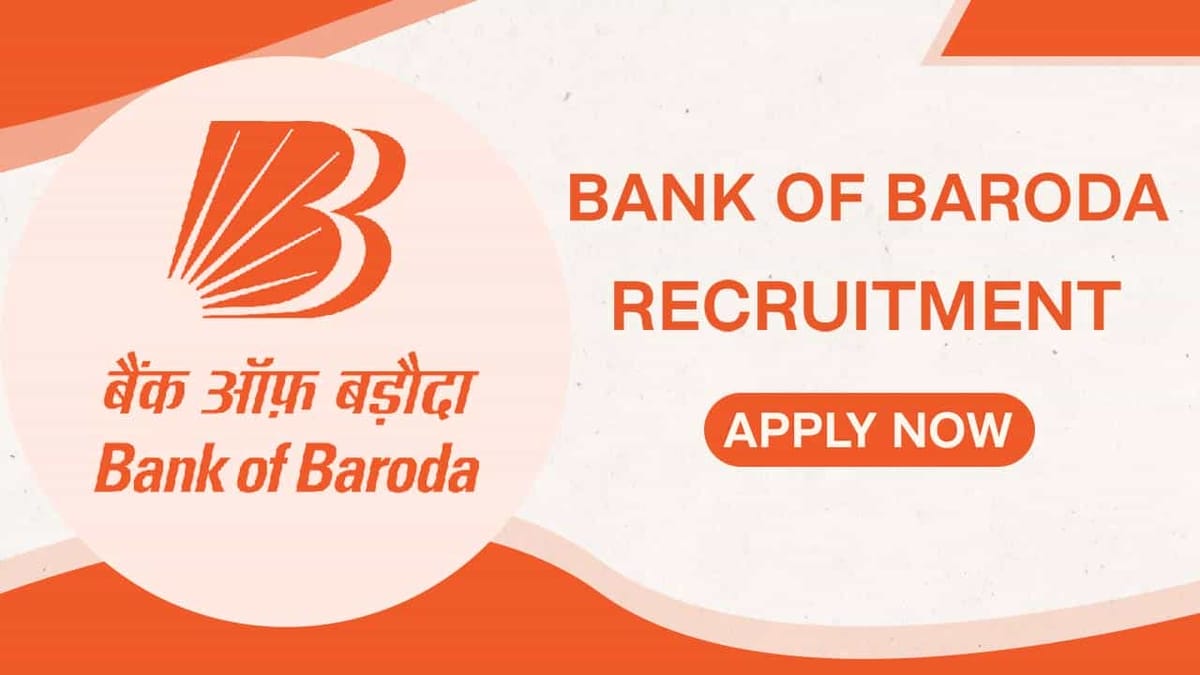 Bank of Baroda Recruitment 2022: Last Date Dec 07, Check Posts, Pay Scale and How to Apply