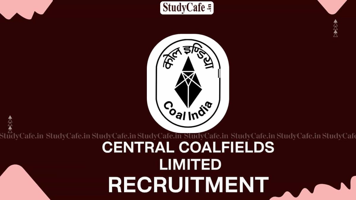 CCL Recruitment 2022 for 139 Jr Vacancies: Check Post, Qualification and How to Apply
