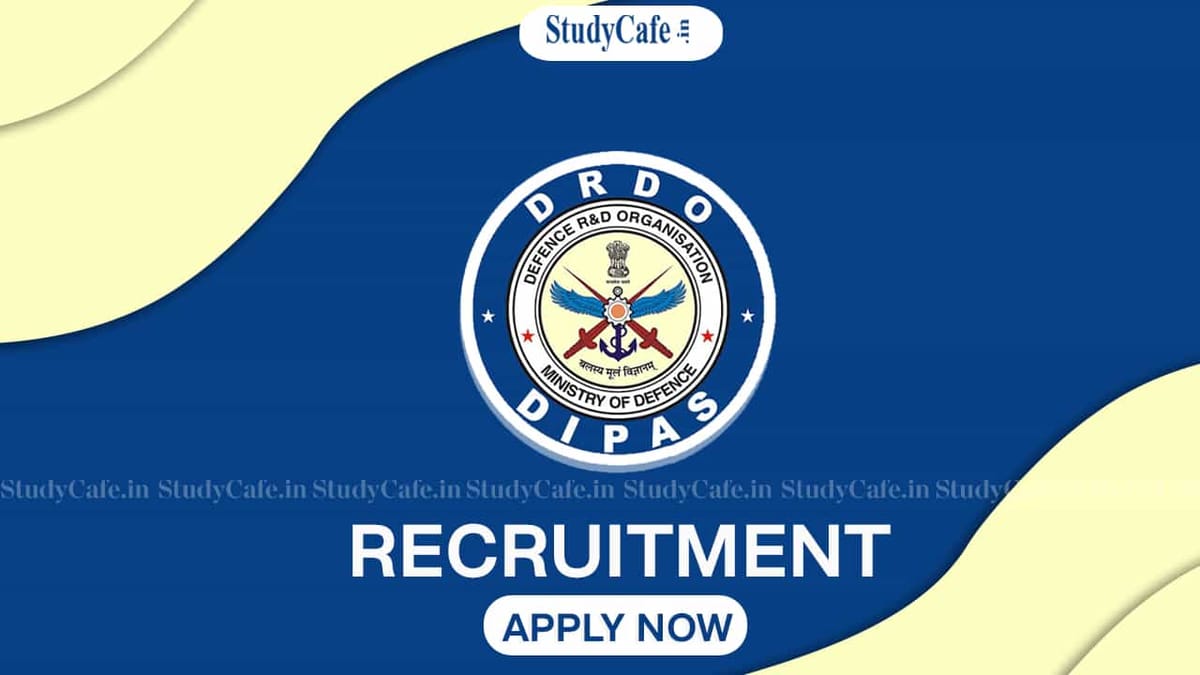 DIPAS Recruitment 2022: Check Posts, Qualification, How to Apply, and Other Details