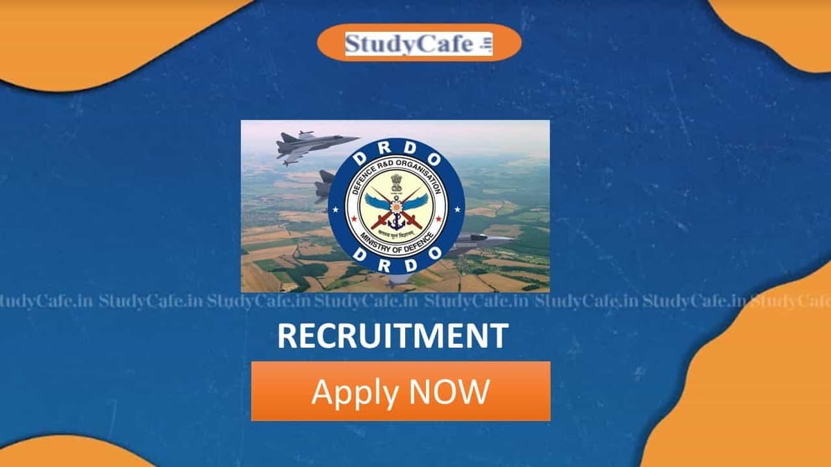 DRDO Recruitment 2022: Check Posts, Salary, Qualification, and Walk-In-Interview Details