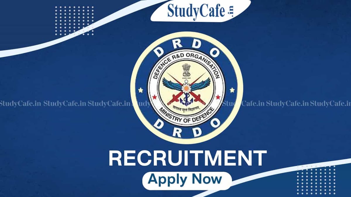 DRDO Recruitment 2022: Check Post, Age-Limit, Qualification, Salary and How to Apply