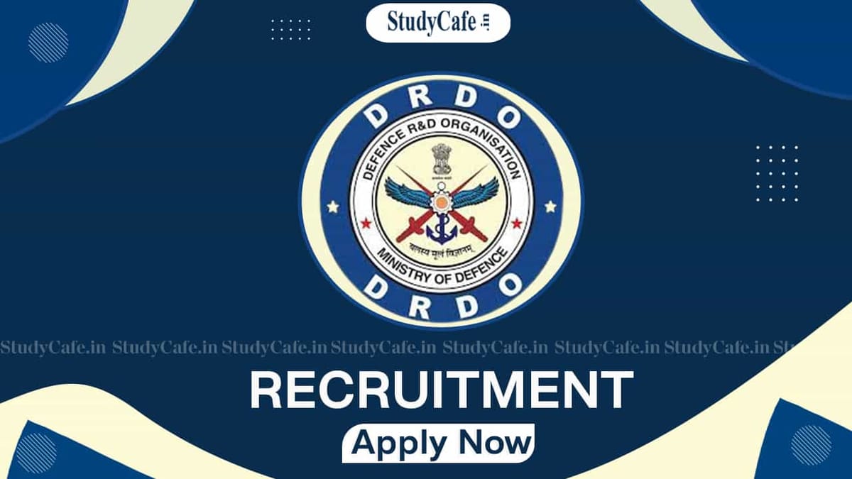 DRDO JRF Recruitment 2022 for Various Vacancies: Check Post, Qualifications and How to Apply