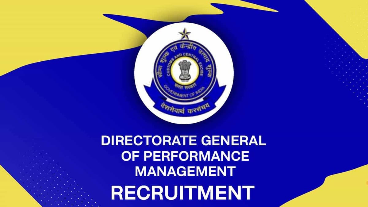 DGPM Recruitment 2022 for 100 Vacancies: Check Posts, Eligibility, and Other Important Details