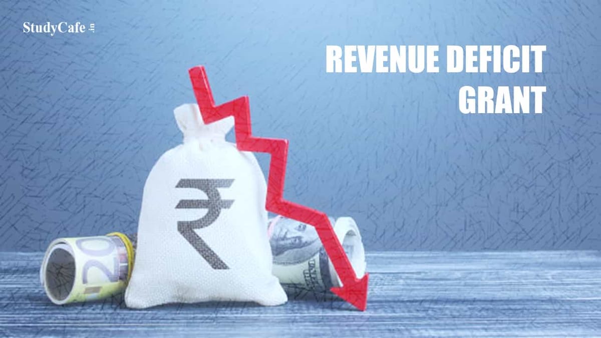Govt. released Revenue Deficit Grant of Rs.7183.42 crore to 14 States