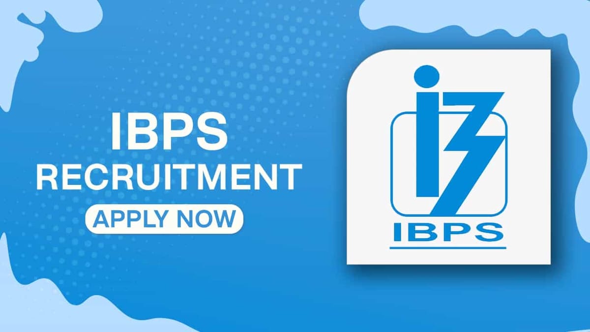 IBPS Recruitment 2022: Apply till Dec 14, Check Post, Qualifications, and How to Apply