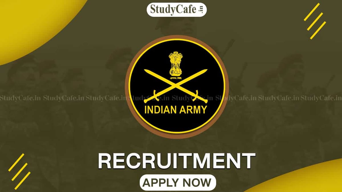 Indian Army Recruitment 2022: Check Post, Age-Limit, Pay Scale and How to Apply