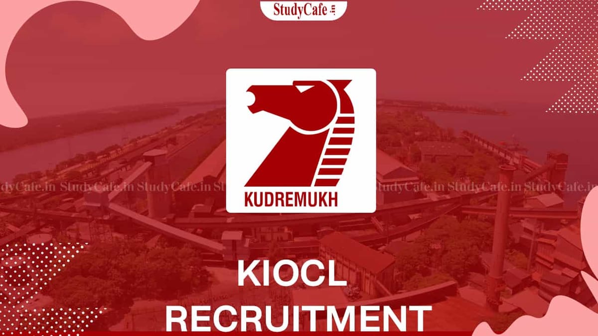 KIOCL Recruitment 2022 for Various Posts: Salary up to Rs. 280000, Check Posts, Qualification and How to Apply