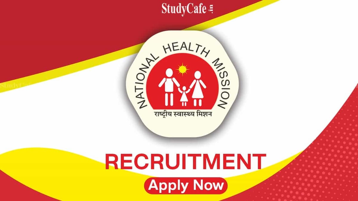 NHM Recruitment 2022 for 25 Vacancies: Salary up to 125000, Check Posts and Other Details