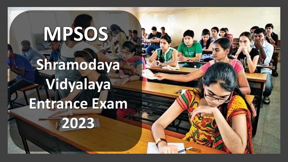 Madhya Pradesh Shramodaya Vidyalaya Entrance Exam 2023 Registration Begins; Check How to Apply