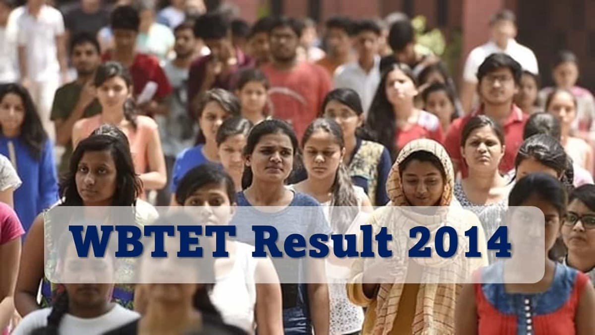 WBTET Result 2014: Marks of Qualified Candidates Released
