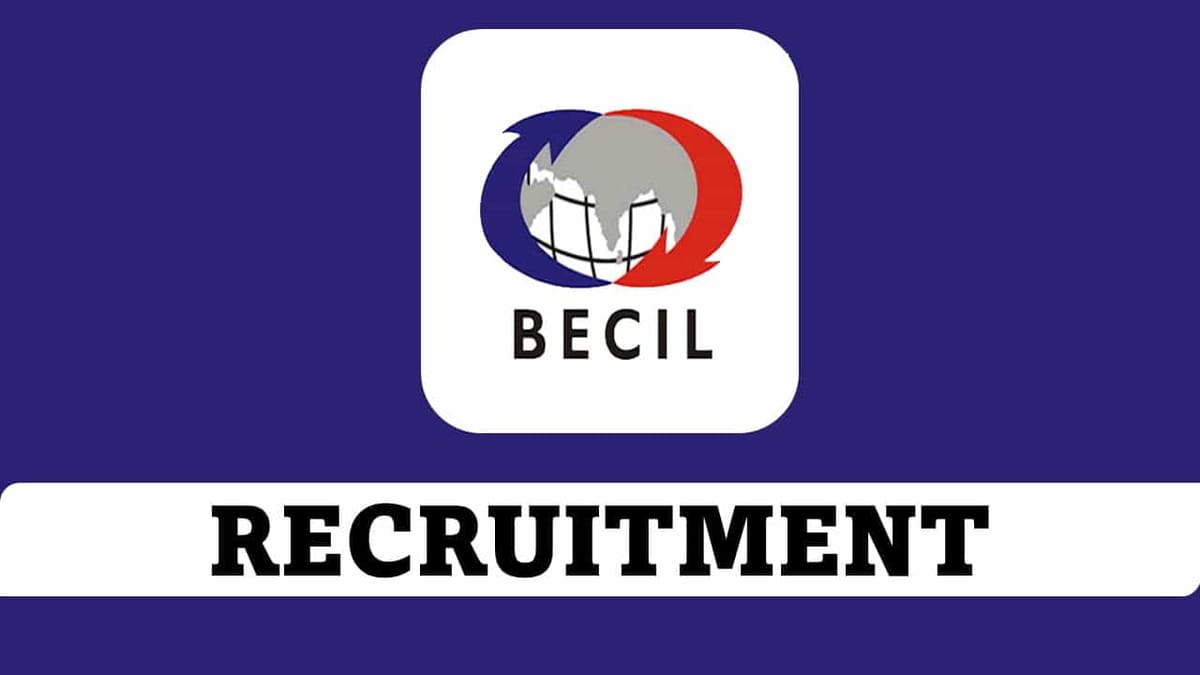 BECIL Recruitment 2023 for 20 Vacancies: Check Posts, Eligibility and How to Apply