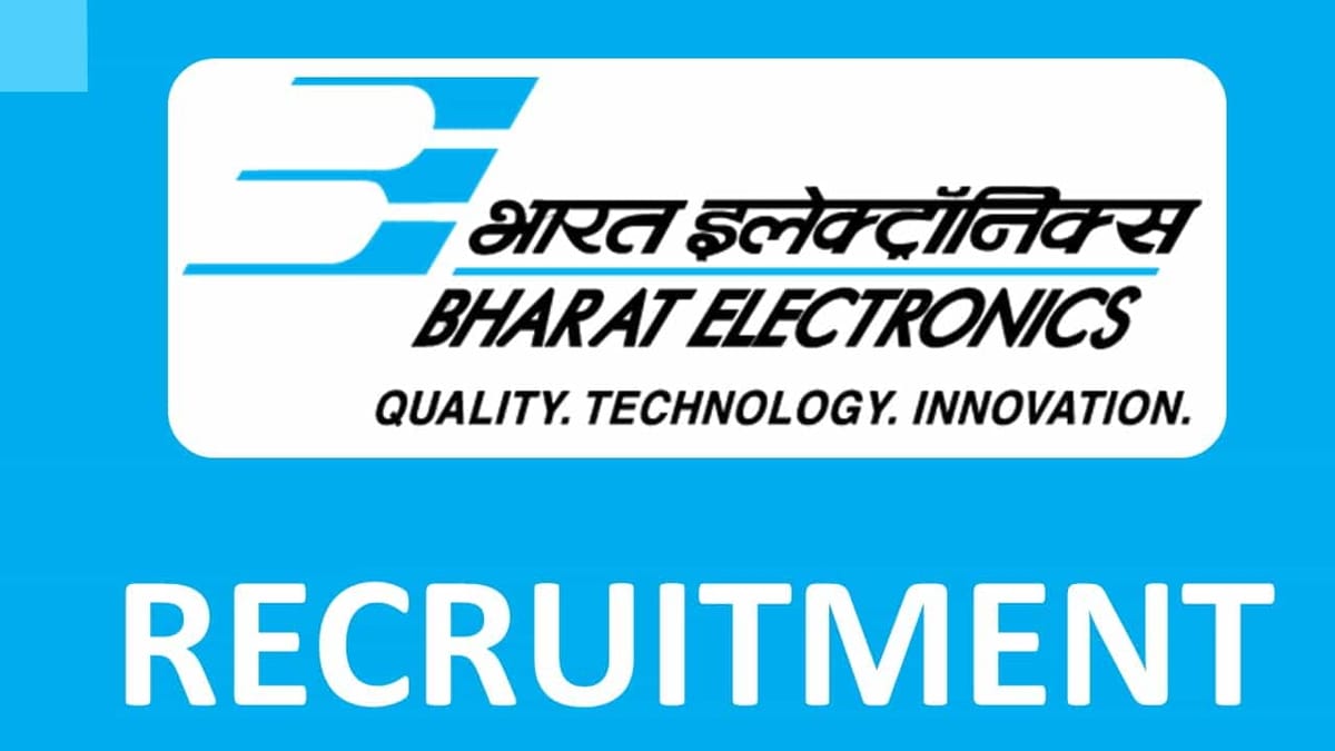BEL Project Engineer Recruitment 2022 for 14 Vacancies: Monthly Salary Up to 50000, BE/B.Tech Degree Holders can Join