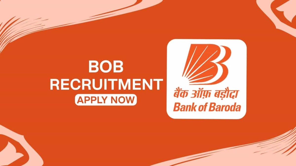 BOB BCS Recruitment 2022: Check Post, Qualification and Other Details
