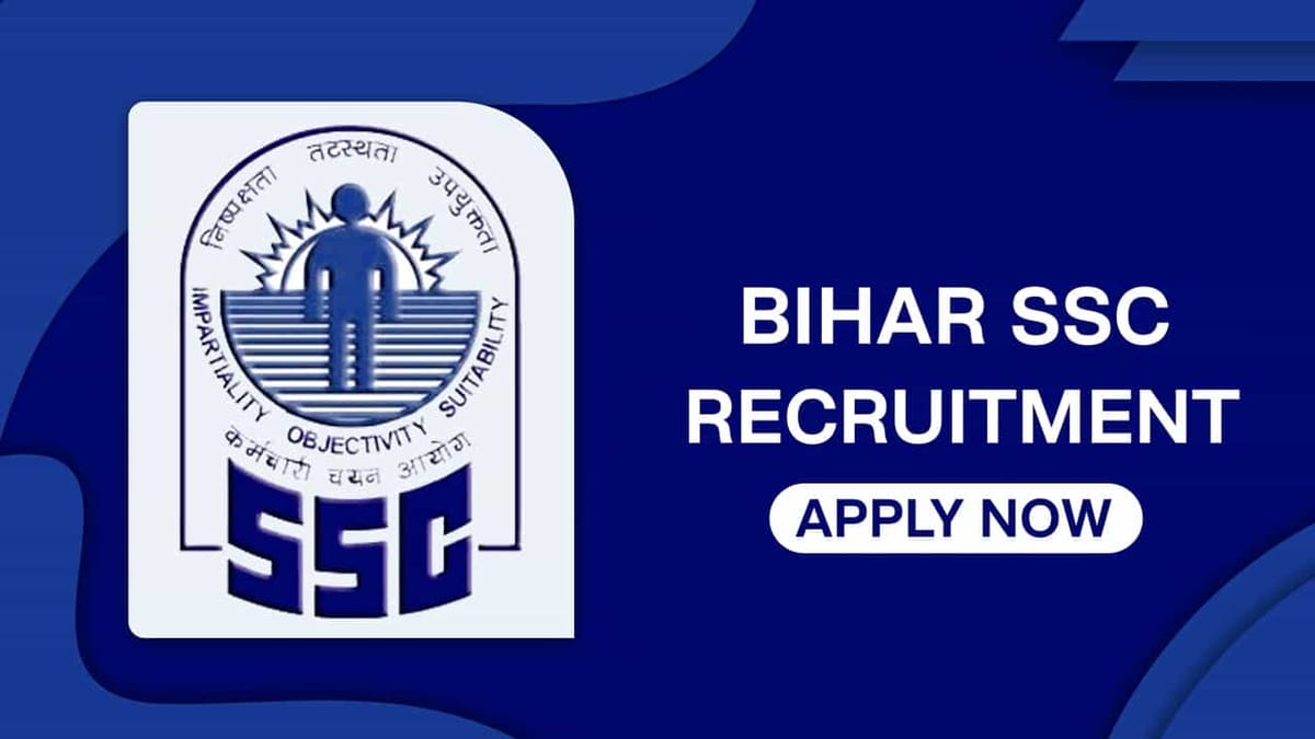 Bihar SSC Recruitment 2022: बिहार एसएससी वैज्ञानिक भर्ती 2022; 100 पद के लिए
