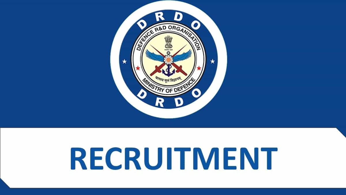 DRDO Recruitment 2023: Check Post, Eligibility and How to Apply
