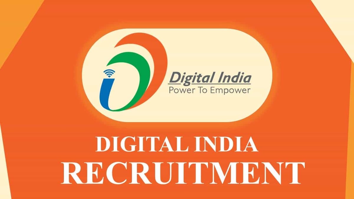Digital India Recruitment 2022 for Web Designer: Monthly Salary Upto 90000, Any Graduate Can Apply