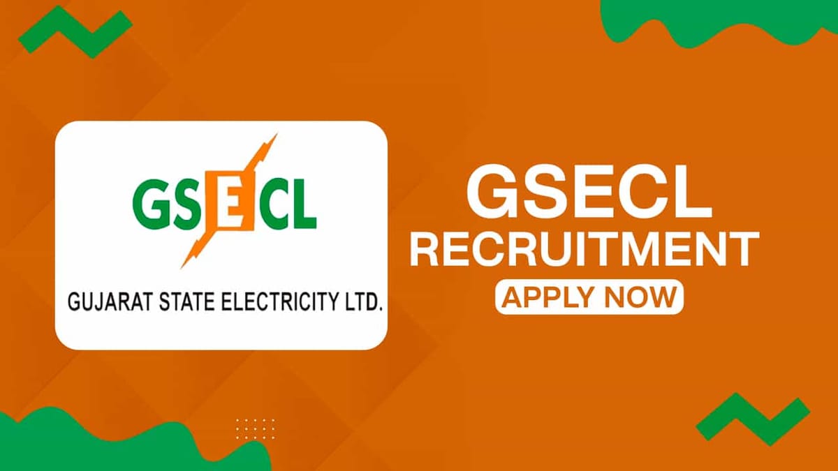 GSECL Recruitment 2022 for Apprenticeship: Check Post, Age and Other Details