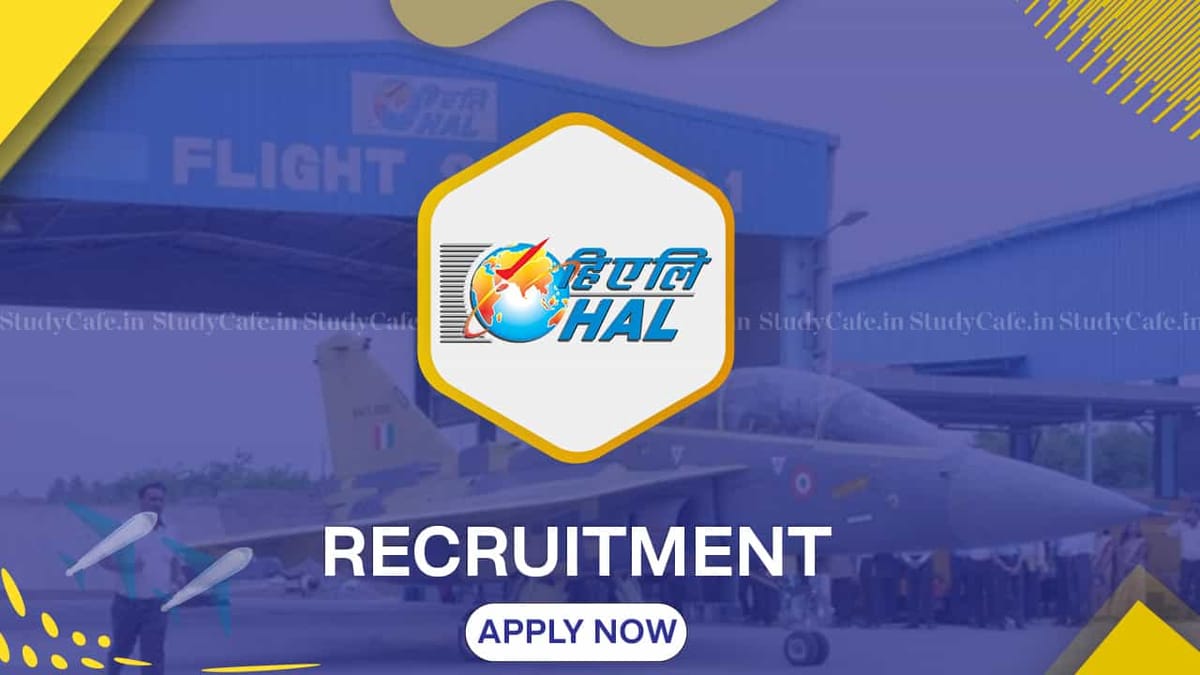 HAL Recruitment 2022: Check Post, Eligibility and Other Details