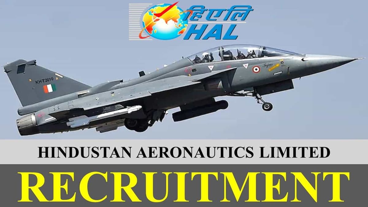 HAL Recruitment 2022 for Assistant Engineer: Check Post, Eligibility and Other Details