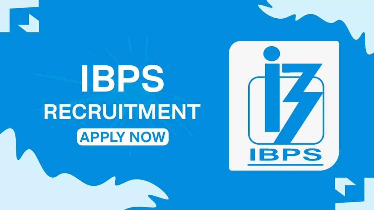 IBPS Recruitment 2022: Only Two Days Left, Check Post, Salary and Walk-in-Selection Process Details