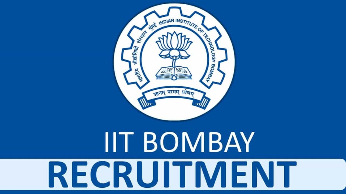IIT Bombay Recruitment 2022 for Project Technical Assistant: Check Qualification and Other Details 