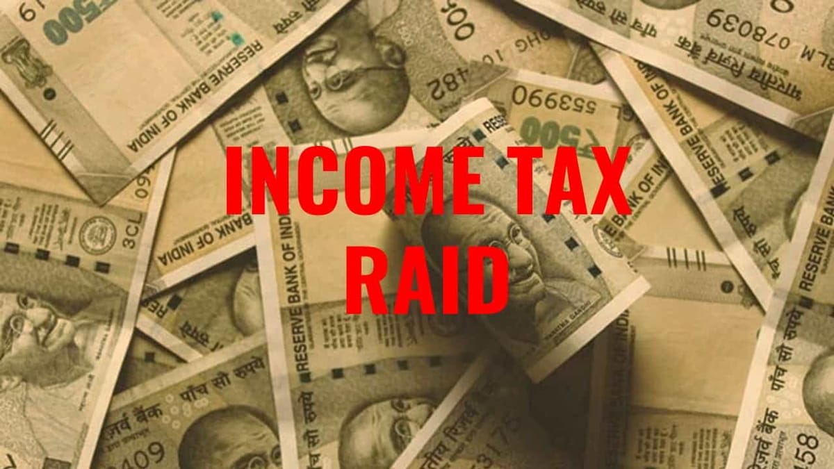 Income Tax Raids in UP; Undisclosed Income of over Rs.1200 Crore detected