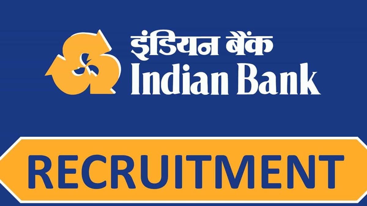 Indian Bank Recruitment 2022 for Collection Head: Last Date Dec 28, Check Post, Eligibility and How to Apply