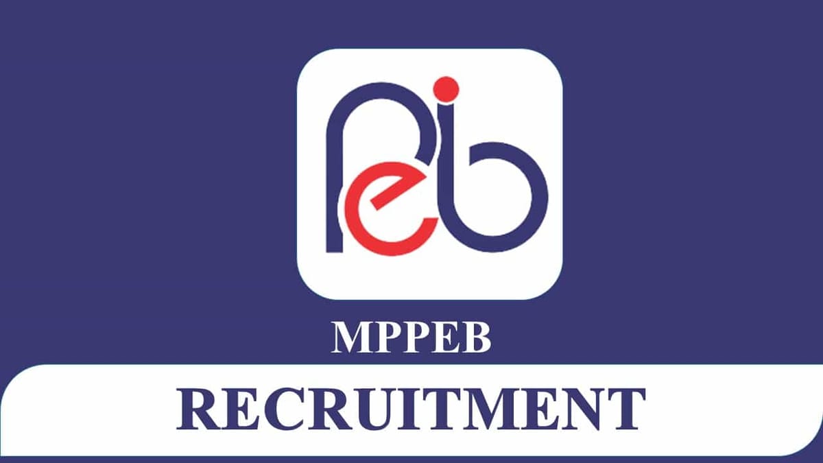 MPPEB HSTET Recruitment 2023: Check Eligibility, Monthly Salary and How to Apply