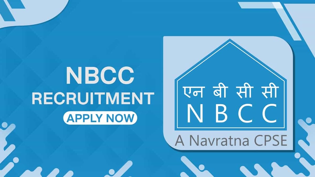 NBCC Recruitment 2022: Last Date Dec 09, Check Post, Qualification and Other Details