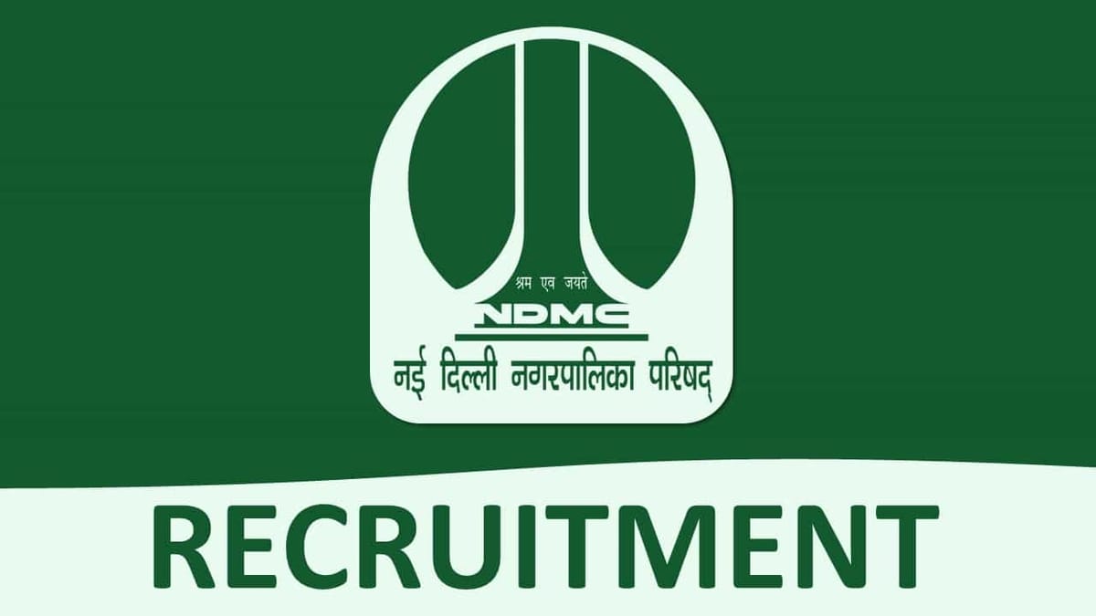 NDMC Recruitment 2023 for Chief Architect: Check Post, Eligibility and Other Vital Detail