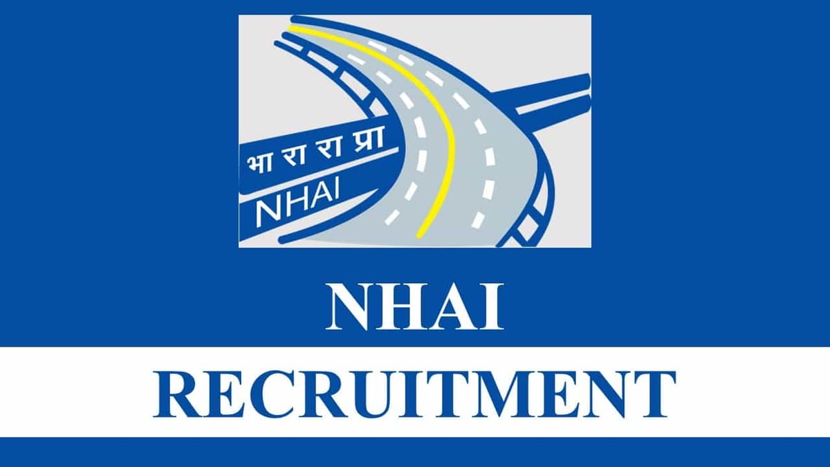 NHAI Recruitment 2022 for 47 Vacancies of Various Posts: Check Eligibility and Other Details