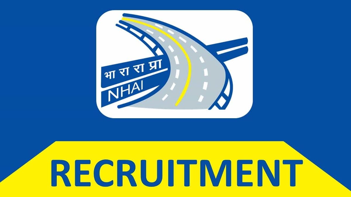 NHAI Recruitment 2022: Apply before 19 Jan, Check Post, Qualification, Pay Scale, and How to Apply