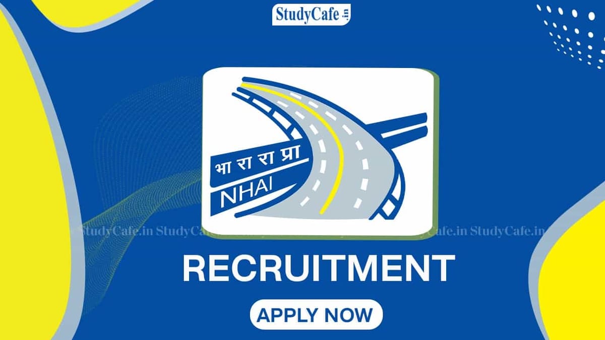 NHAI Recruitment 2022 for 18 Vacancies: Check Posts, Qualification and Procedure to Apply