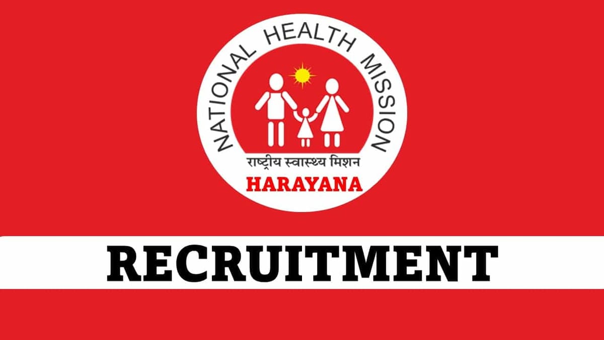 NHM Recruitment 2023: Monthly Salary up to 100000, Check Posts, Qualification and Other Details