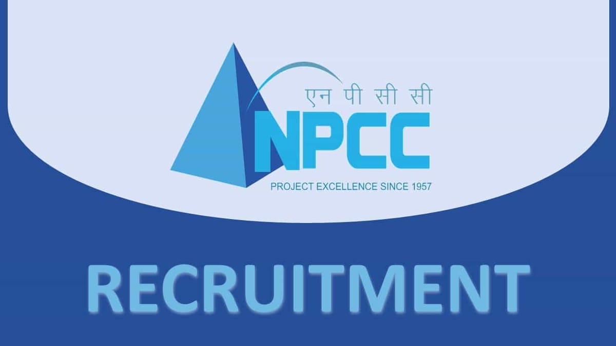 NPCC Recruitment 2022: Check Post, Eligibility and How to Apply