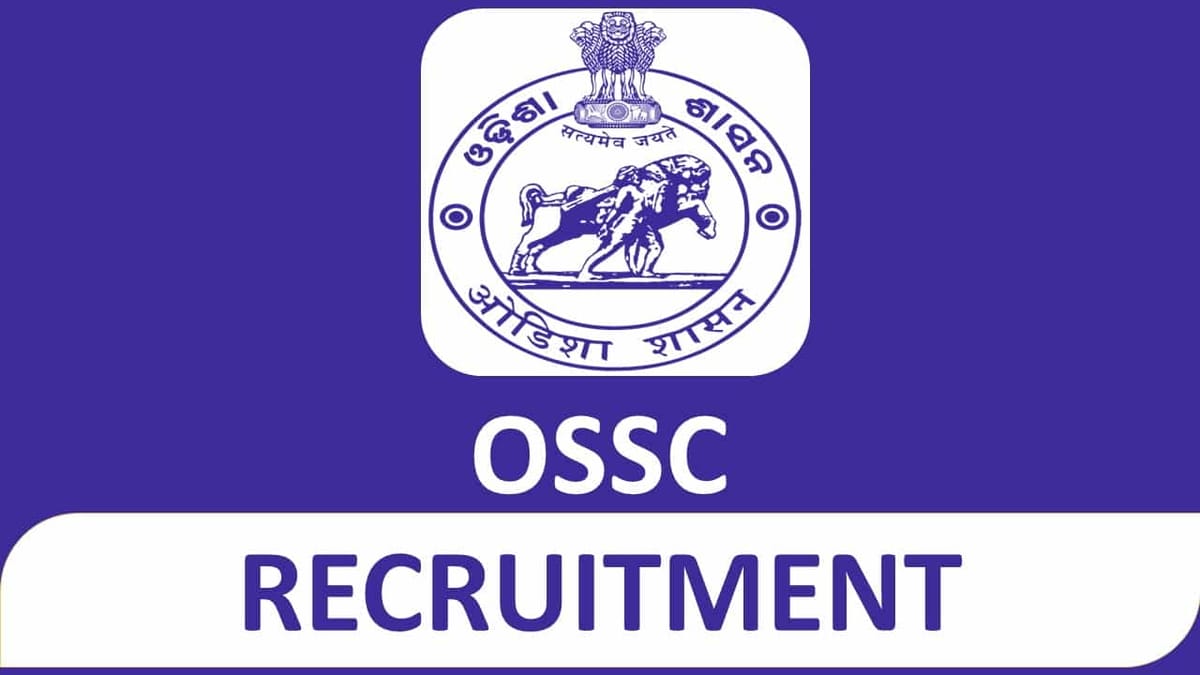 OSSC Recruitment 2023 for 60 Vacacnies, Check Posts, Eligibility and How to Apply