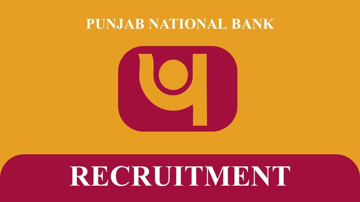 PNB Recruitment 2022 for SDBA/DBA Posts: CTC up to Rs.15.60 Lac, Check Eligibility and How to Apply