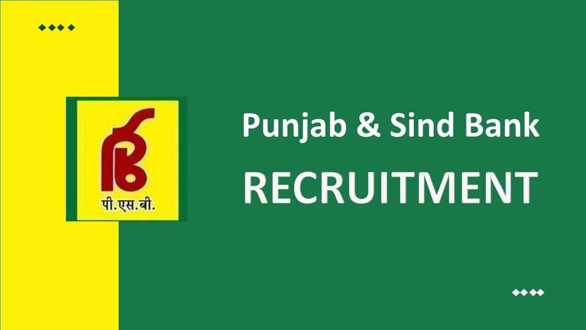 Punjab and Sindh Bank Recruitment 2022: Monthly Salary Upto Rs 100000, Age Limit up to 64 Years Can Apply