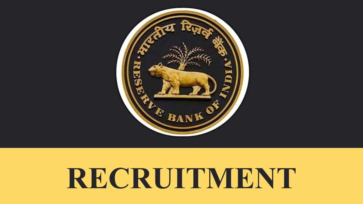 RBI Recruitment 2022: Check Post, Eligibility, Pay Scale and How to Apply till Jan 10