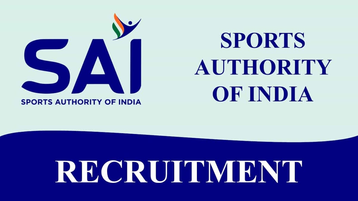 SAI Recruitment 2022 for Junior Consultant: Last Date Dec 28, Check Vacancies, Eligibility, and How to Apply
