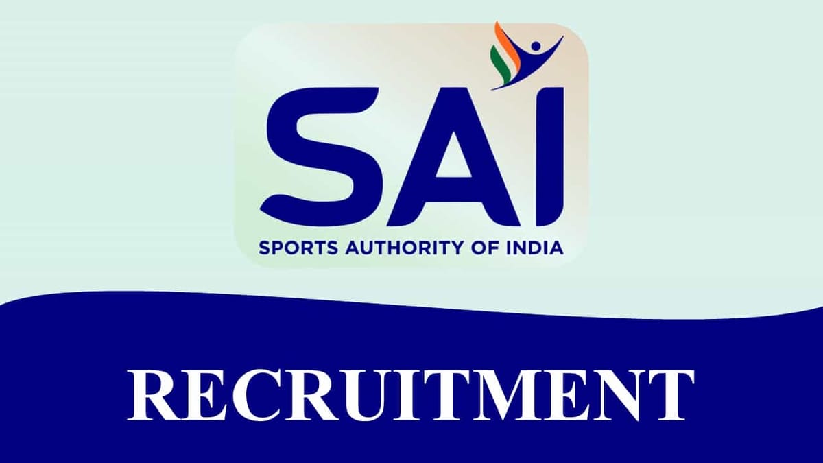 SAI Recruitment 2022 for Medical Consultants: Check Vacancies, Eligibility and How to Apply