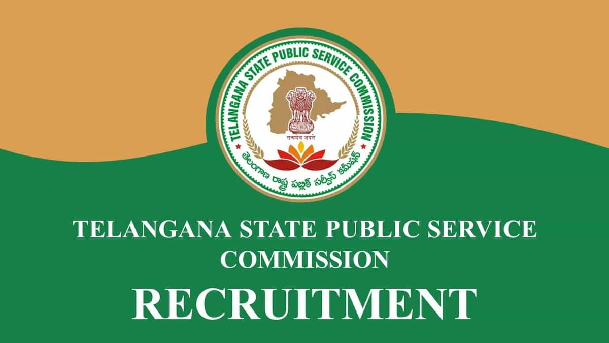 TSPSC Recruitment 2022 for 1392 Vacancies: Check Post, Qualification and Other Details