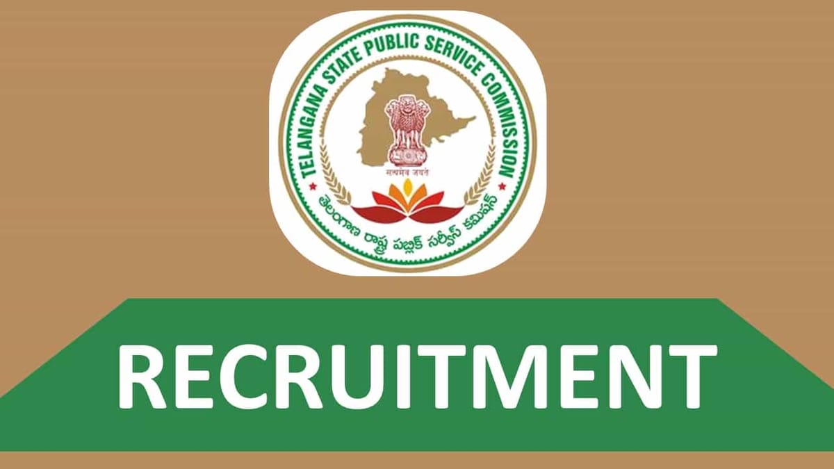 TSPSC Recruitment 2022 for 185 Vacancies, Check Posts, Eligibility and How to Apply