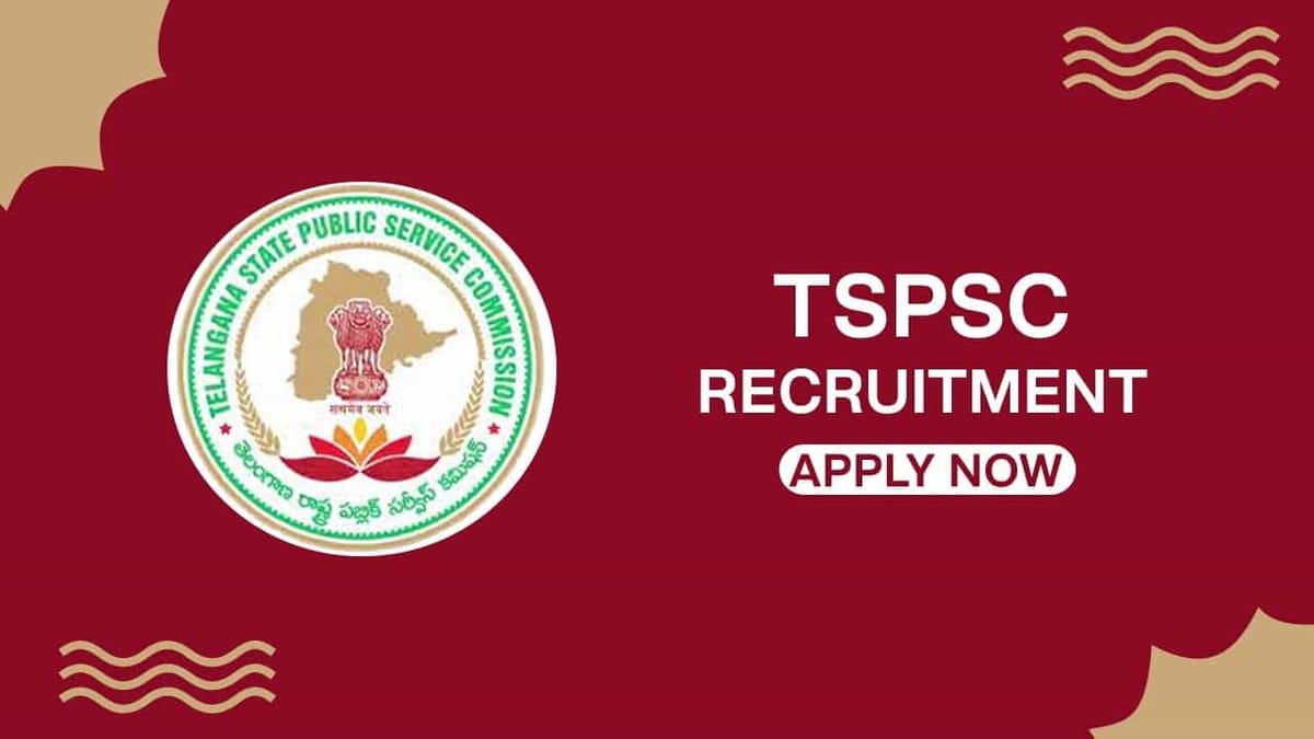 TSPSC Recruitment 2022 for 1392 Vacancies: Pay Scale up to 133630 PM, Check Posts, and How to Apply