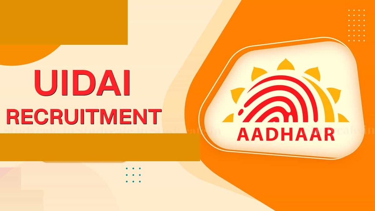 UIDAI Recruitment 2022 for Section Officer Post: Check Pay Scale, Eligibility and How to Apply