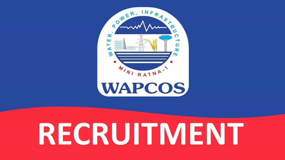 WAPCOS Recruitment 2023 for 239 Vacancies: Check Post, Qualification and How to Apply