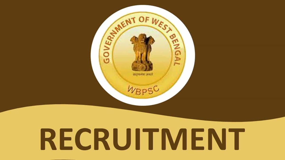 WBPSC Veterinary Officer Recruitment 2022 for 158 Vacancies: Check Last Date, Eligibility and How to Apply