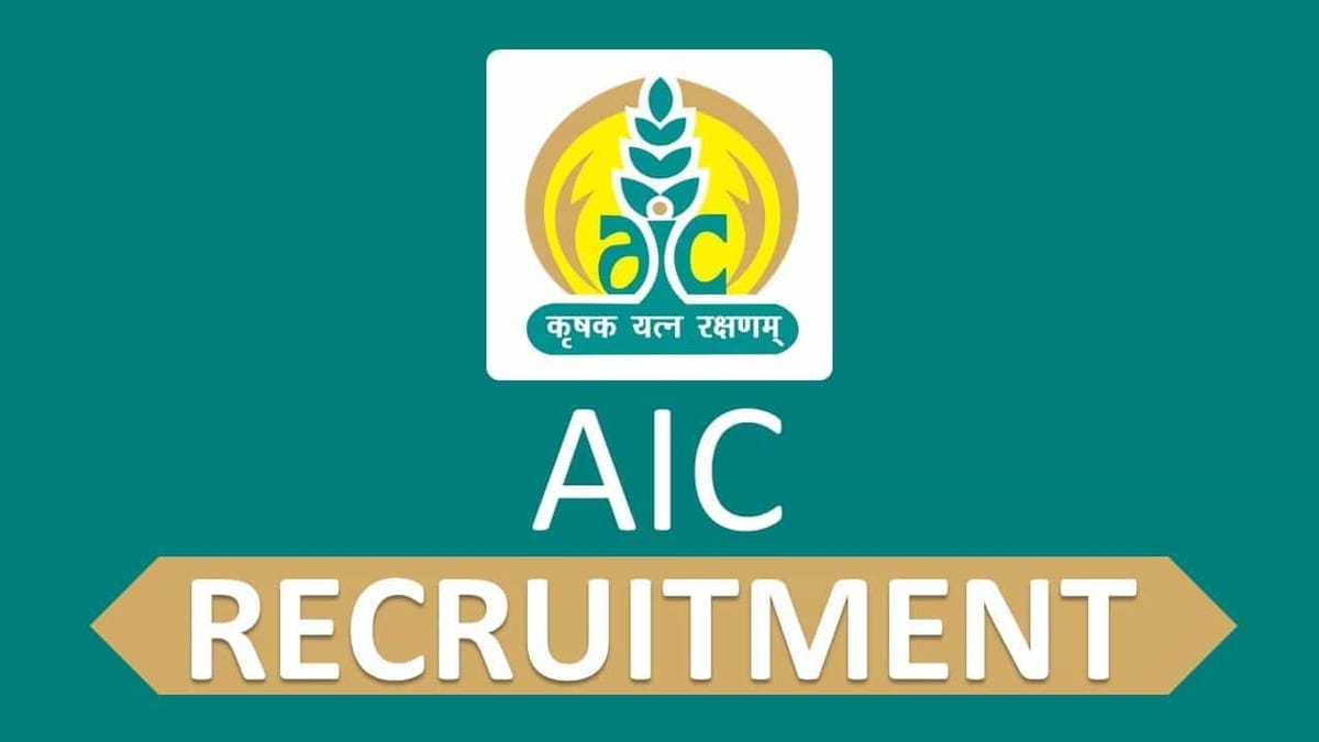 AIC Recruitment 2023 for 50 Vacancies: Check Post, Qualification and Other Details