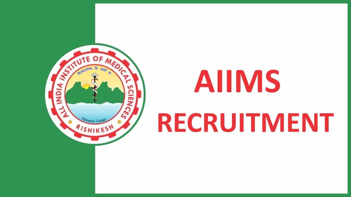 AIIMS Recruitment 2023: Apply before 02 Feb, Check Posts, Eligibility, and Other Details